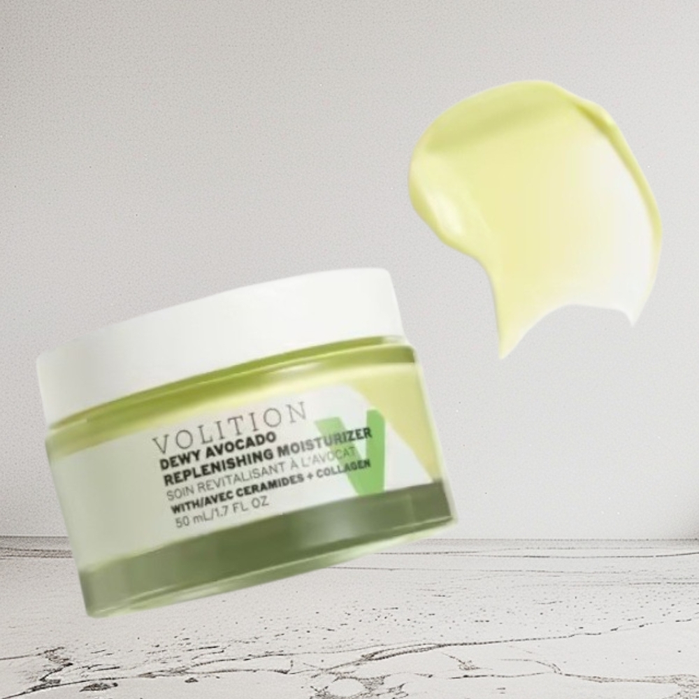 Volition Dewy Avocado Replenishing Moisturizer - Light Green NIB 1.7 Oz/50 Ml